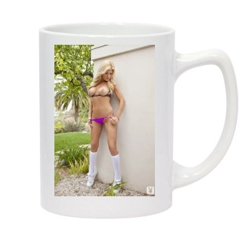 Bella Prelutskaya 14oz White Statesman Mug