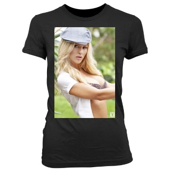 Bella Prelutskaya Women's Junior Cut Crewneck T-Shirt