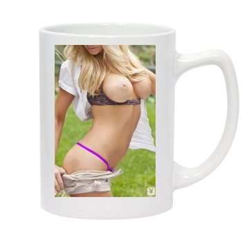 Bella Prelutskaya 14oz White Statesman Mug