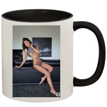 Cassandra Dawn 11oz Colored Inner & Handle Mug