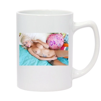 Taylor Seinturier 14oz White Statesman Mug