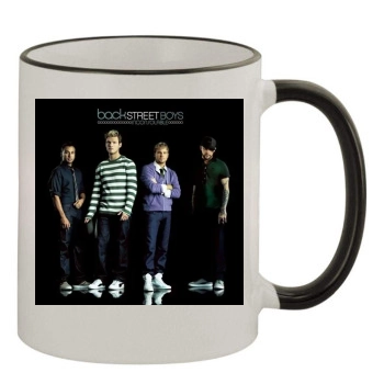 Backstreet Boys 11oz Colored Rim & Handle Mug