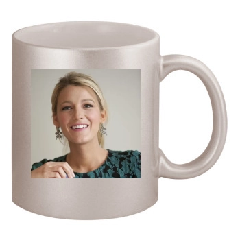 Blake Lively 11oz Metallic Silver Mug