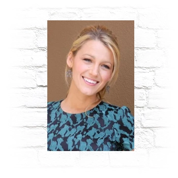 Blake Lively Metal Wall Art