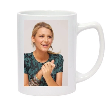 Blake Lively 14oz White Statesman Mug