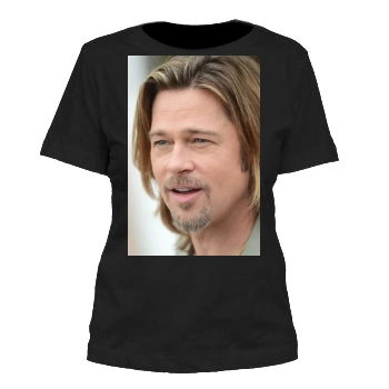 Brad Pitt Women's Cut T-Shirt