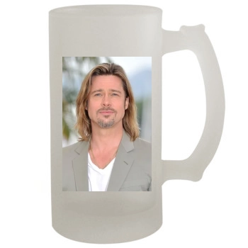 Brad Pitt 16oz Frosted Beer Stein