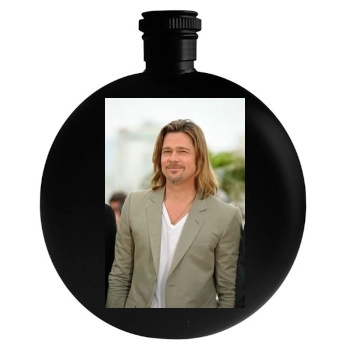 Brad Pitt Round Flask