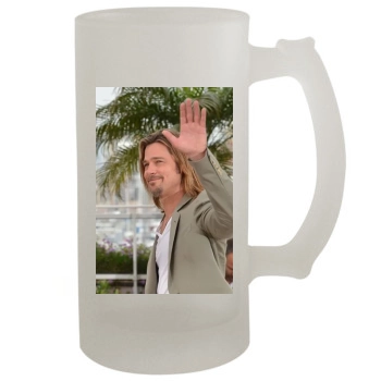 Brad Pitt 16oz Frosted Beer Stein