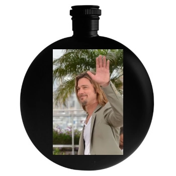 Brad Pitt Round Flask