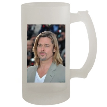 Brad Pitt 16oz Frosted Beer Stein