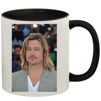 Brad Pitt 11oz Colored Inner & Handle Mug