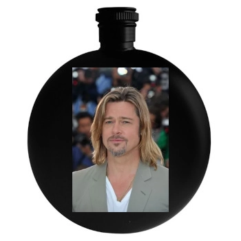 Brad Pitt Round Flask