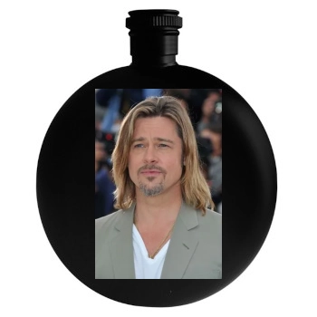 Brad Pitt Round Flask