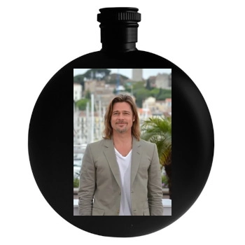 Brad Pitt Round Flask