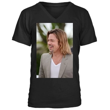 Brad Pitt Men's V-Neck T-Shirt