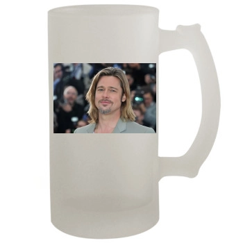 Brad Pitt 16oz Frosted Beer Stein