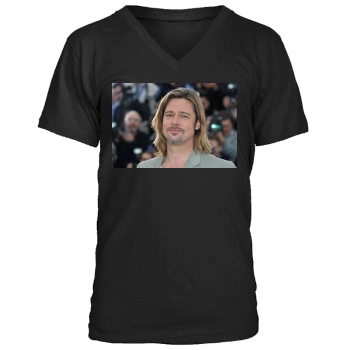 Brad Pitt Men's V-Neck T-Shirt