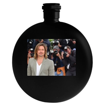 Brad Pitt Round Flask