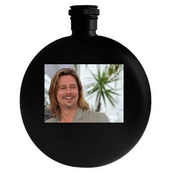 Brad Pitt Round Flask