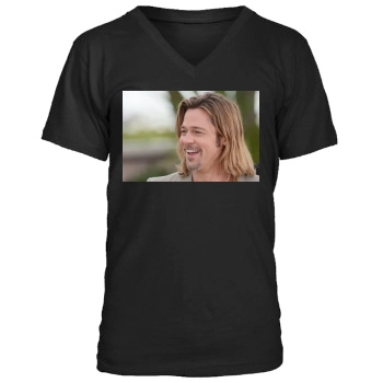 Brad Pitt Men's V-Neck T-Shirt