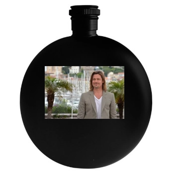 Brad Pitt Round Flask