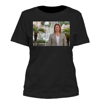 Brad Pitt Women's Cut T-Shirt