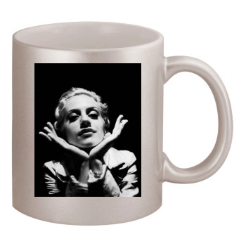 Brittany Murphy 11oz Metallic Silver Mug