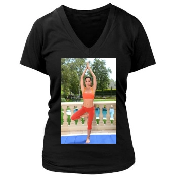 Brooke Burke Women's Deep V-Neck TShirt