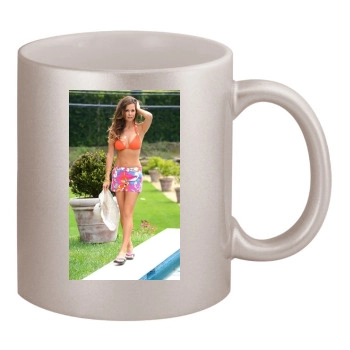 Brooke Burke 11oz Metallic Silver Mug