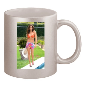 Brooke Burke 11oz Metallic Silver Mug