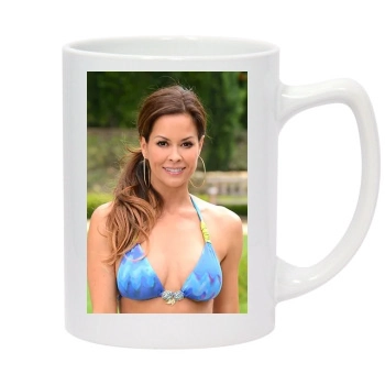 Brooke Burke 14oz White Statesman Mug