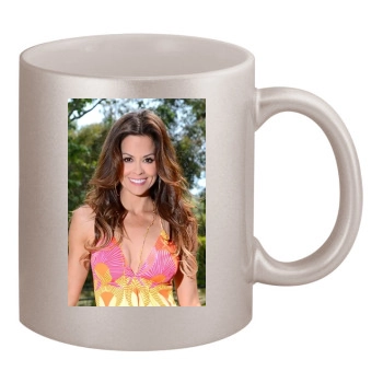 Brooke Burke 11oz Metallic Silver Mug