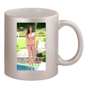 Brooke Burke 11oz Metallic Silver Mug