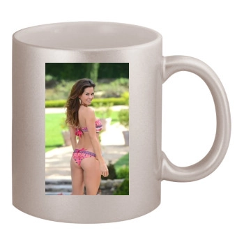 Brooke Burke 11oz Metallic Silver Mug