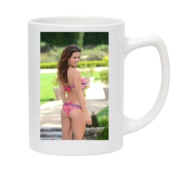 Brooke Burke 14oz White Statesman Mug