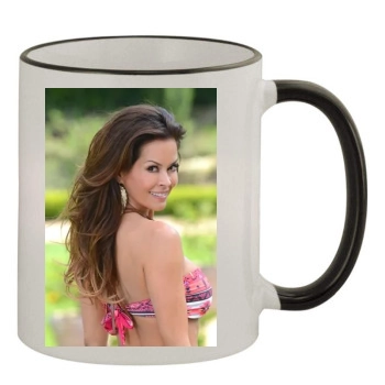 Brooke Burke 11oz Colored Rim & Handle Mug