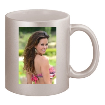 Brooke Burke 11oz Metallic Silver Mug