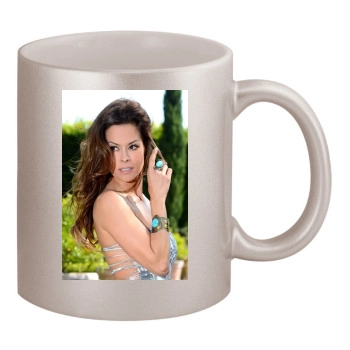 Brooke Burke 11oz Metallic Silver Mug