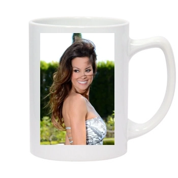 Brooke Burke 14oz White Statesman Mug