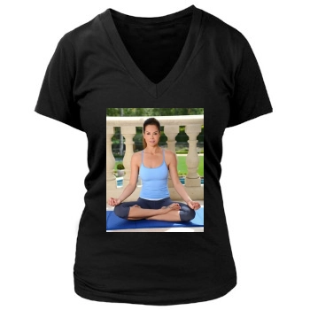 Brooke Burke Women's Deep V-Neck TShirt