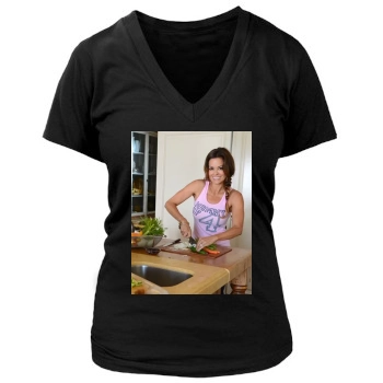 Brooke Burke Women's Deep V-Neck TShirt