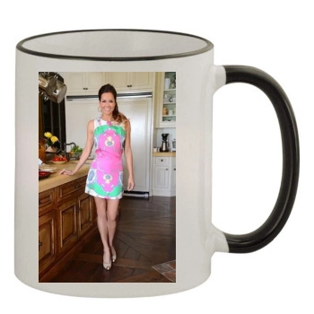 Brooke Burke 11oz Colored Rim & Handle Mug