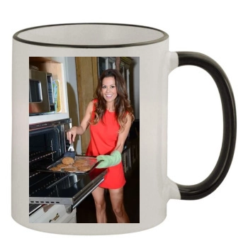 Brooke Burke 11oz Colored Rim & Handle Mug