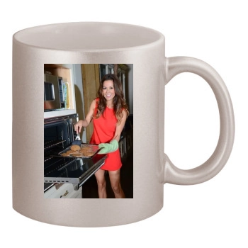 Brooke Burke 11oz Metallic Silver Mug