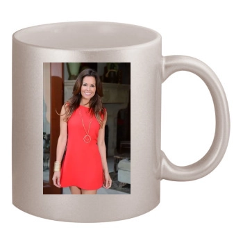 Brooke Burke 11oz Metallic Silver Mug