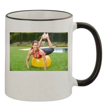 Brooke Burke 11oz Colored Rim & Handle Mug