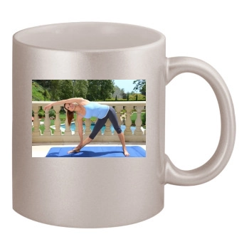 Brooke Burke 11oz Metallic Silver Mug