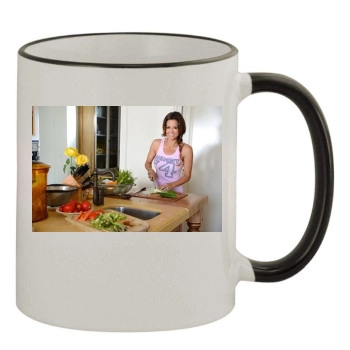 Brooke Burke 11oz Colored Rim & Handle Mug