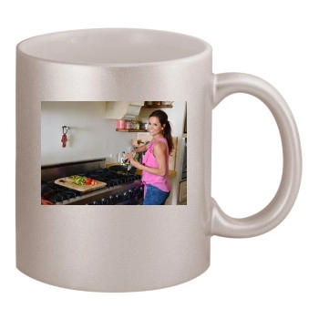 Brooke Burke 11oz Metallic Silver Mug